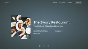 Ejemplo de diseño web completo en Elche: Muestra la página web profesional que ha diseñado Ridaly para Restaurante Zwary